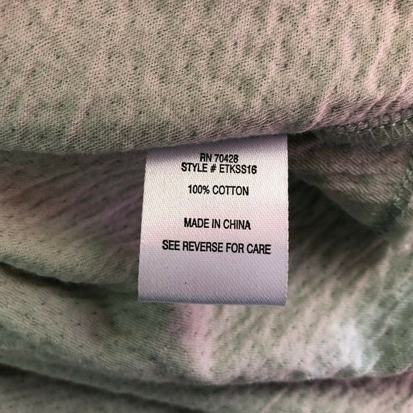 Evy's Tree Kristina Waterfall Top Jacket Shawl Collar V-Neck Sage Green XS Long- - Picture 8 of 8